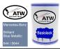 Preview: Mercedes-Benz, Brilliant Blue Metallic, 644 / 5644: 500ml Lackdose, von ATW Autoteile West.